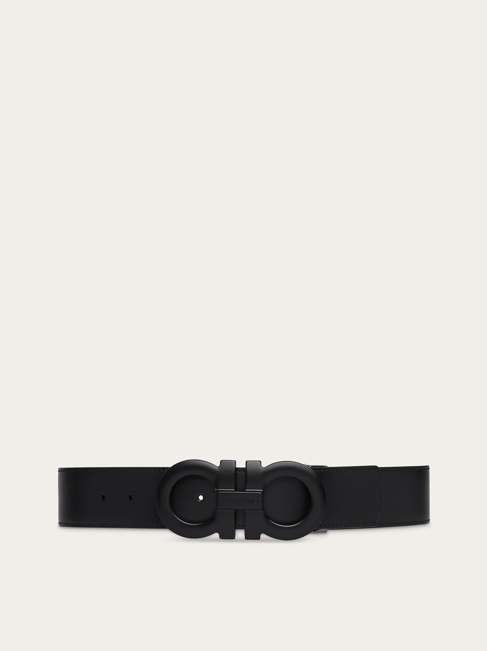 FERRAGAMO Adjustable And Reversible Belt With Gancini Buckle