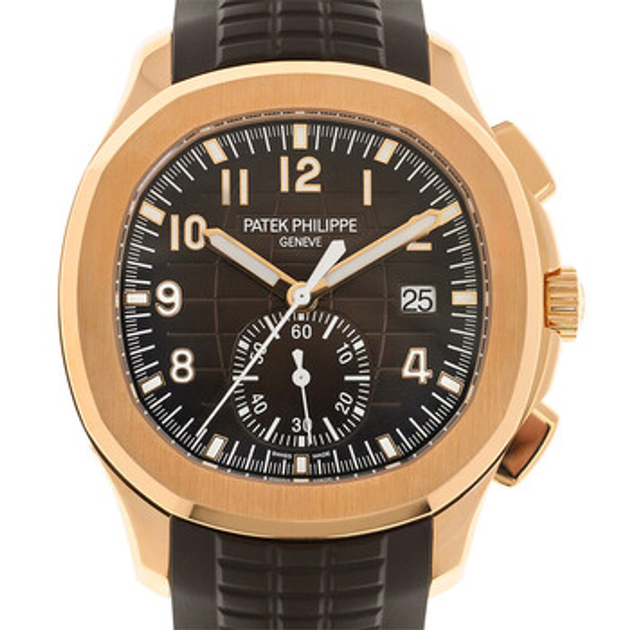 PATEK PHILIPPE Aquanaut Chronograph Automatic Brown Dial Men s Watch