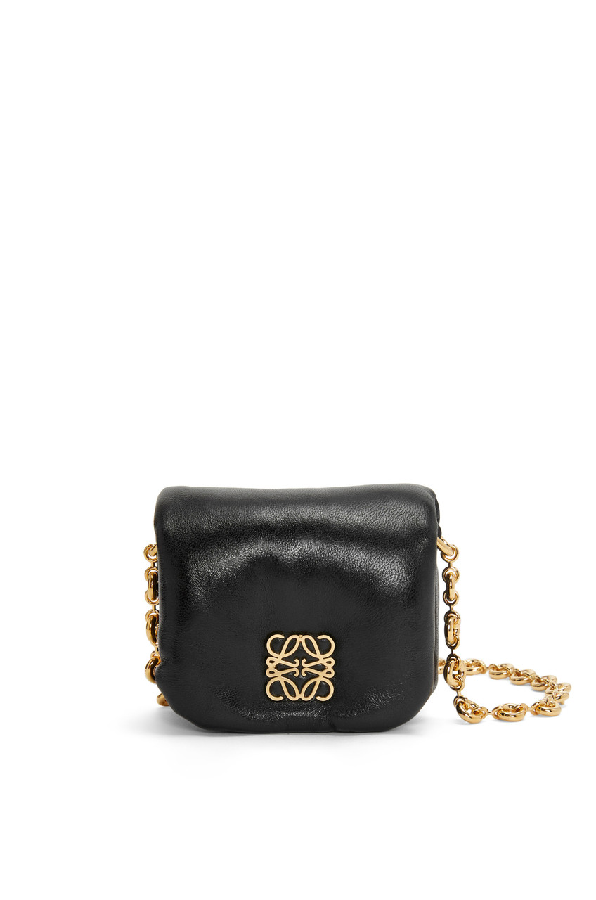 Puffer Goya bag in shiny nappa lambskin