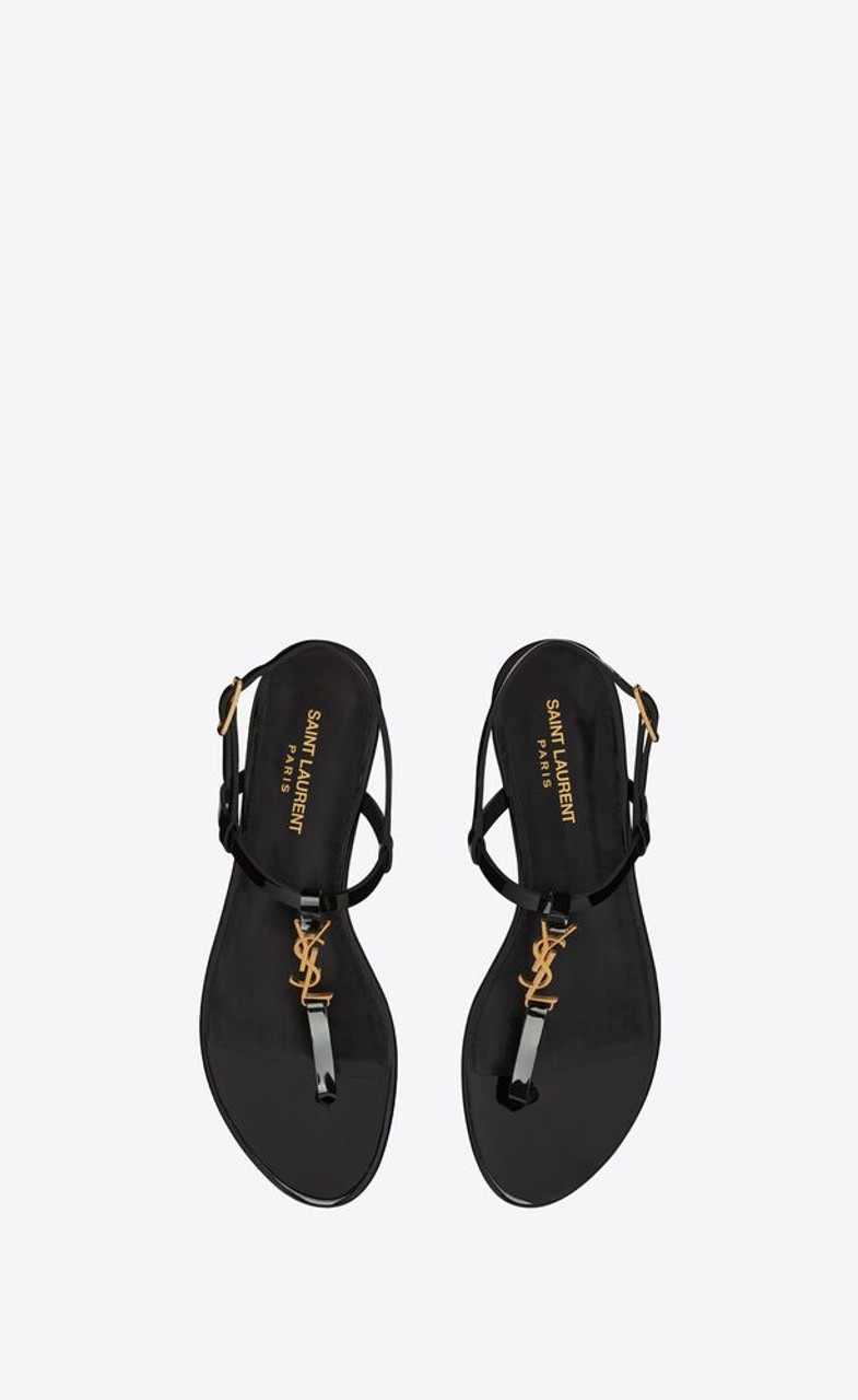 Saint Laurent Women's Cassandra Thong Sandals | Bloomingdale's