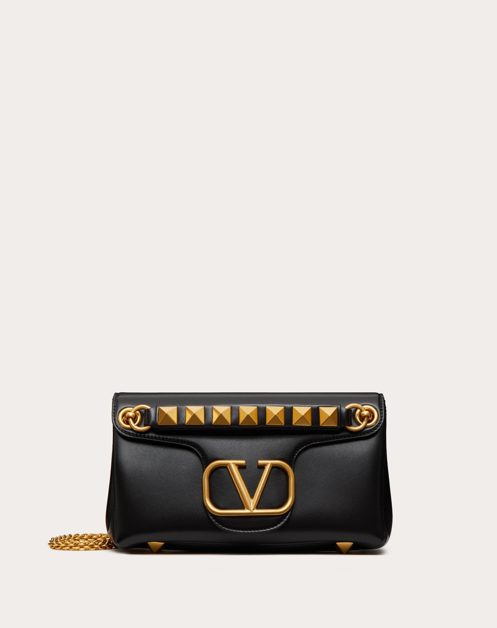 METCHA | Valentino's new lambskin stud bag is lookin' sharp