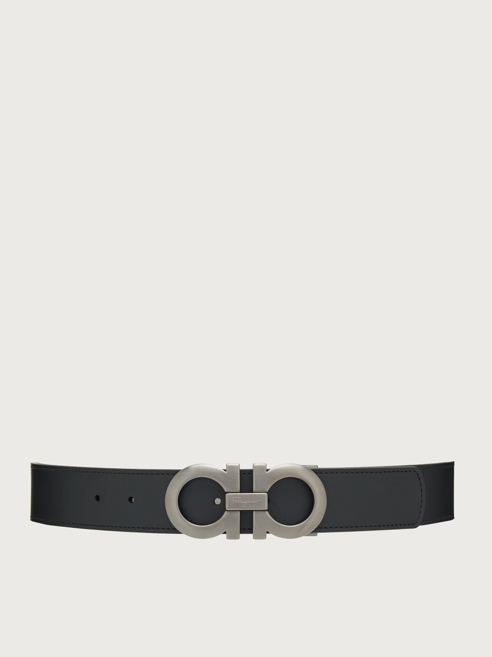 FERRAGAMO Reversible and adjustable Gancini belt