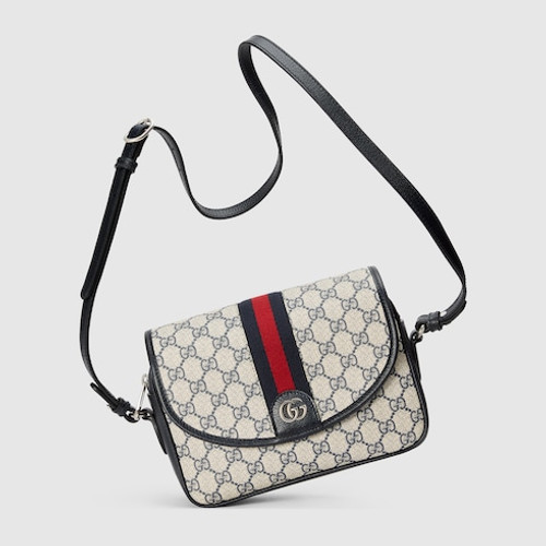 GUCCI Ophidia Small Gg Pattern  Shoulder Bag