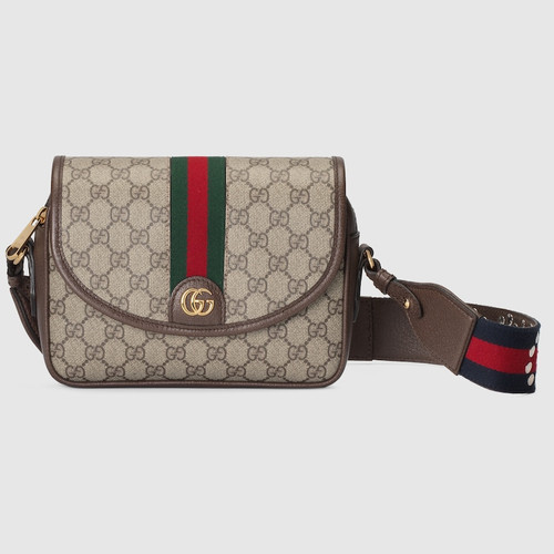 GUCCI Ophidia Small Gg Pattern  Shoulder Bag