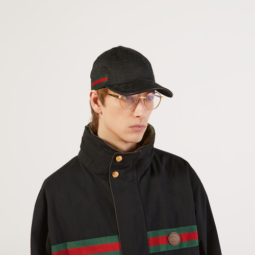 GUCCI Baseball Cap With Web Detail