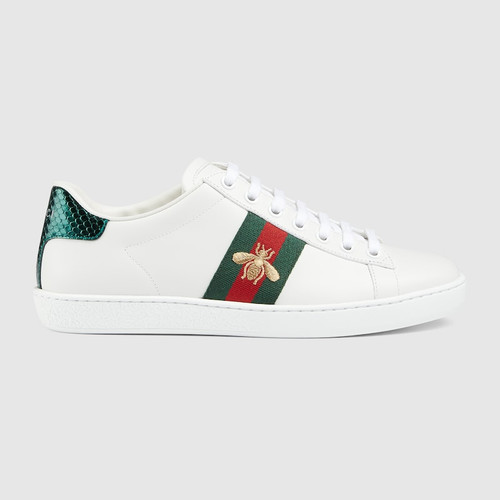 GUCCI Embroidered Ace Sneakers For Women
