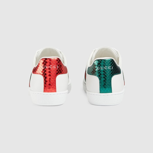 GUCCI Embroidered Ace Sneakers For Women