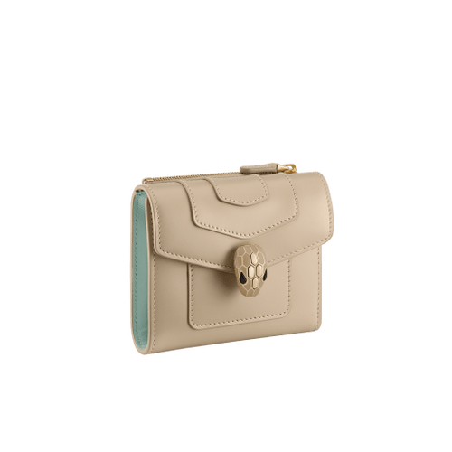 BVLGARI Serpenti Forever Tri-fold Wallet