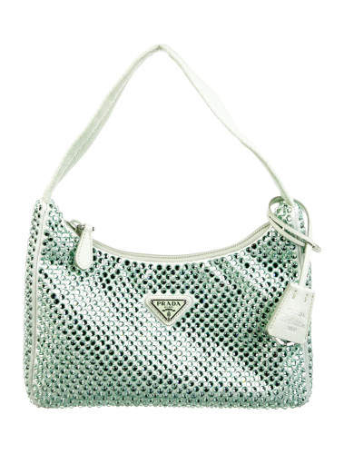 PRADA Crystal Re-Edition Shoulder Bag (Certified Pre Owned)