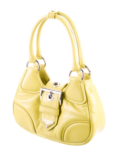 PRADA Re-Edition Nappa Soft Moon Bag (Certified Pre Owned)