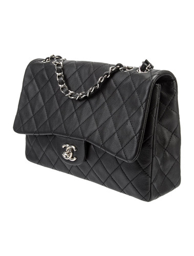 CHANEL Classic  Jumbo Single Flap Bag (Certified Pre Owned)