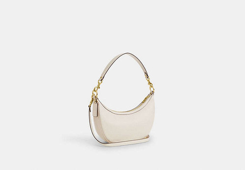 COACH Aria Shoulder Bag GOLD/CHALK Image 7