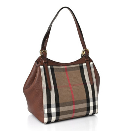 BURBERRY House Check Small Canterbury Tote