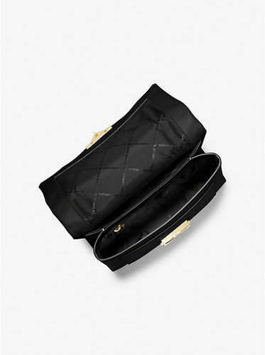 MICHAEL KORS Cece Medium Faux Leather Shoulder Bag BLACK Image 2
