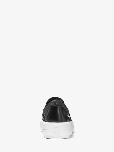 MICHAEL KORS Emmett Logo Slip-On Sneaker BLACK Image 3