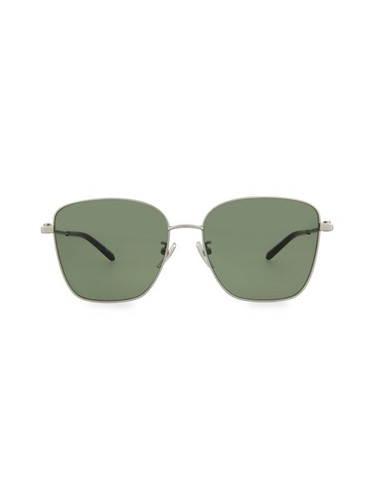 BALENCIAGA 59Mm Square Sunglasses RUTHENIUM GREEN Image 1