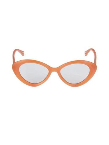 CHLOE 53Mm Cat Eye Sunglasses ORANGE Image 1