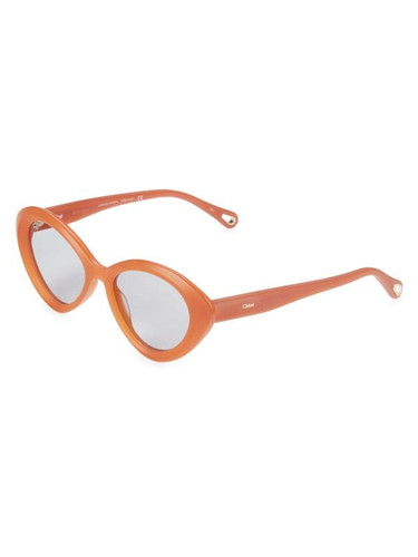 CHLOE 53Mm Cat Eye Sunglasses ORANGE Image 5