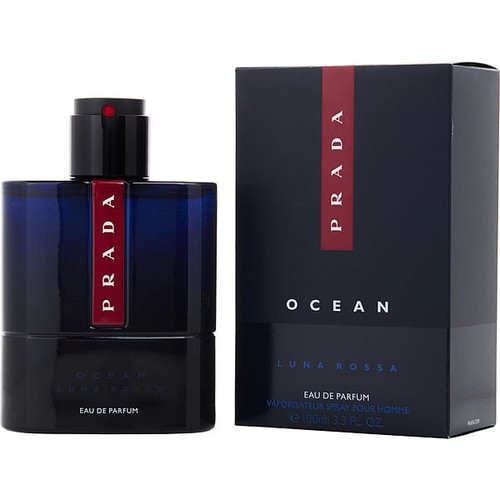 PRADA Luna Rossa Ocean Eau De Parfum Spray 3.4 Oz Image 1