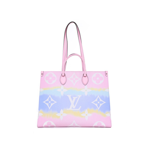 LOUIS VUITTON  Onthego GM Tote Bag Coated Canvas Multicolor(PRE-OWNED)