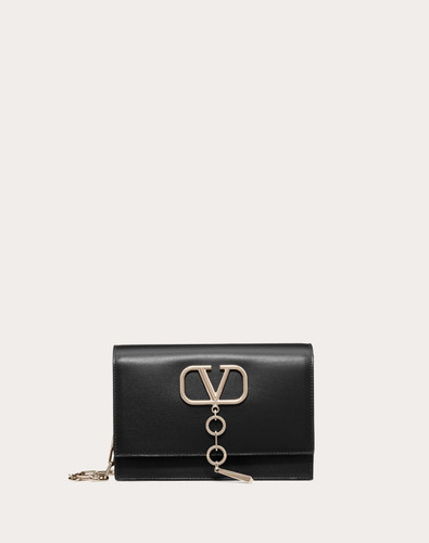VALENTINO Vcase Large Leather Goods Shoulder Bag