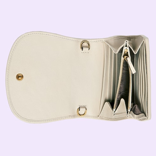 GUCCI Blondie wallet with medium chain