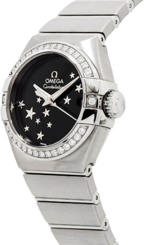 OMEGA Constellation Black Dial Steel Women's Watch 123.15.27.20.01.001