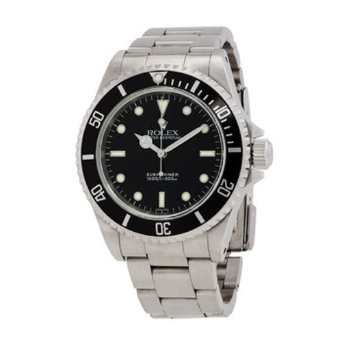 ROLEX  Submariner Automatic Chronometer Black Dial Men's Watch