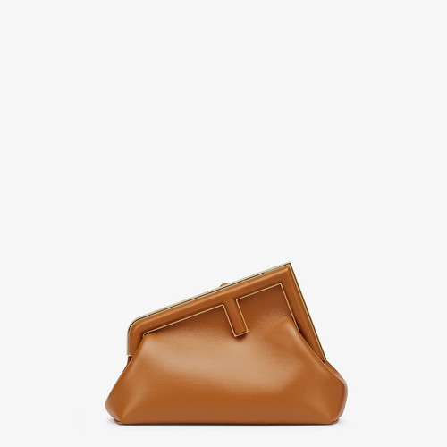 FENDI First Small Black Leather Bag