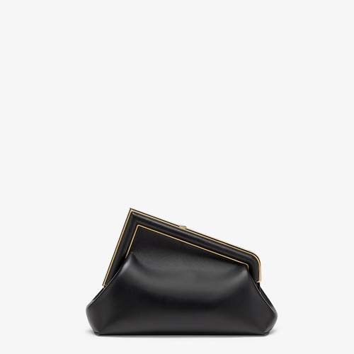 FENDI First Small Black Leather Bag