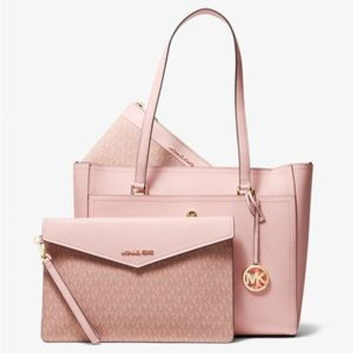 MICHAEL KORS Maisie Large Pebbled Leather 3-in-1 Tote Bag