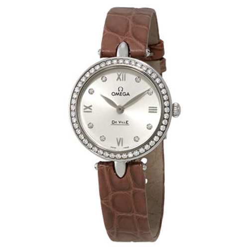 OMEGA  De Ville Prestige Diamond Ladies Watch