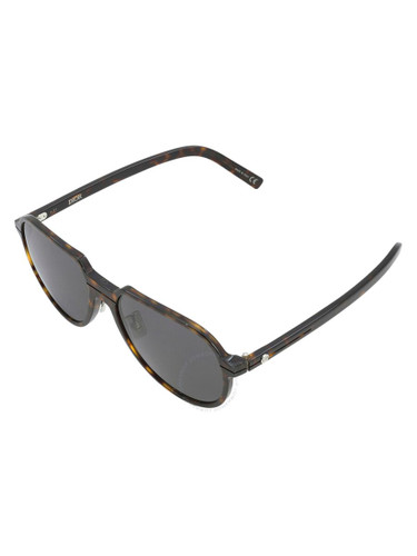 DIOR  Grey Pilot Men's Sunglasses