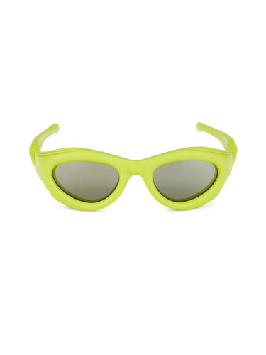 BOTTEGA VENETA 51Mm Cat Eye Sunglasses GREEN Image 1