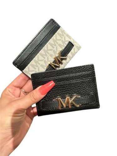 MICHAEL KORS  Reed Large Pebbled Leather Card Case