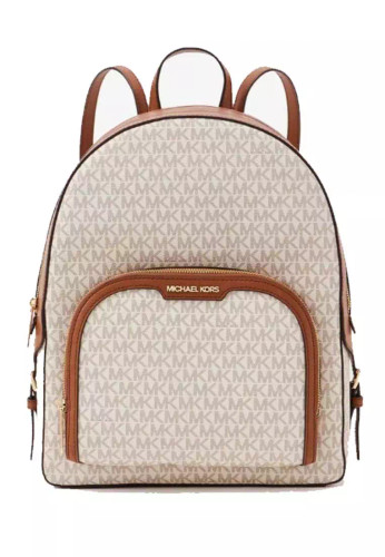 MICHAEL KORS Jaycee Large Logo Backpack - Brown