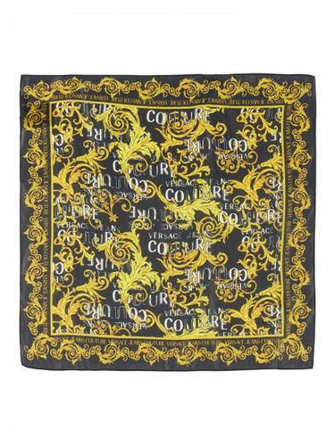 VERSACE  JEANS  Couture Barocco-Printed Finished Edge Scarf