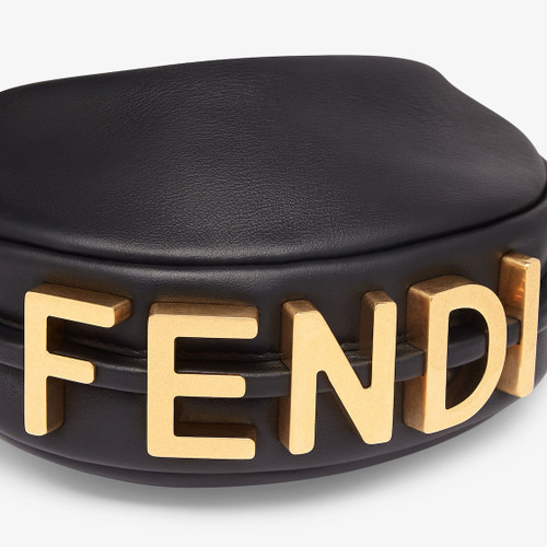FENDI Nano Fendigraphy  Leather Charm