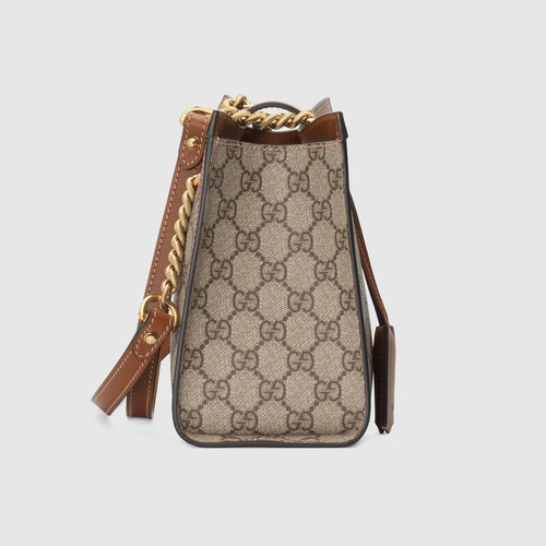 GUCCI Small GG Pattern Padlock Shoulder Bag