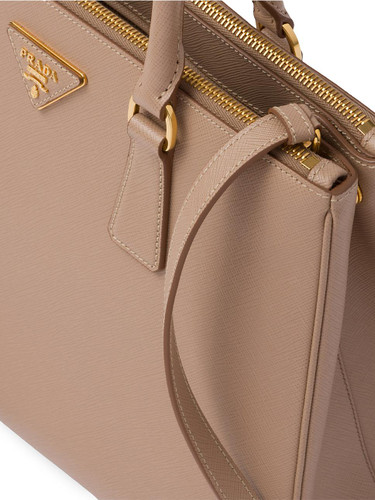 PRADA Large Galleria Saffiano Leather Top Handle Bag PINK Image 6