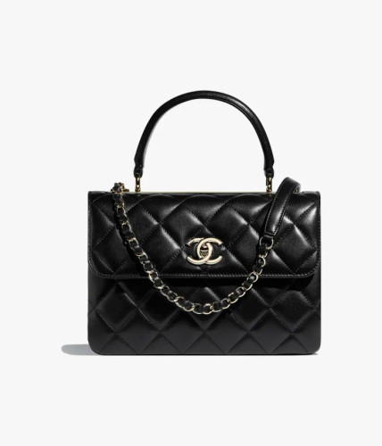 CHANEL Flap Bag With Top Handle