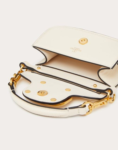 VALENTINO Loco Micro Bag In Calfskin With Chain