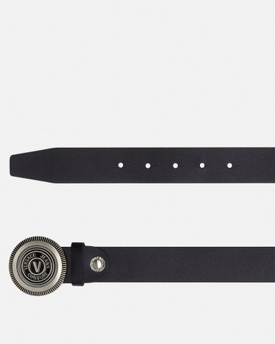 VERSACE JEANS V-Emblem Round Belt