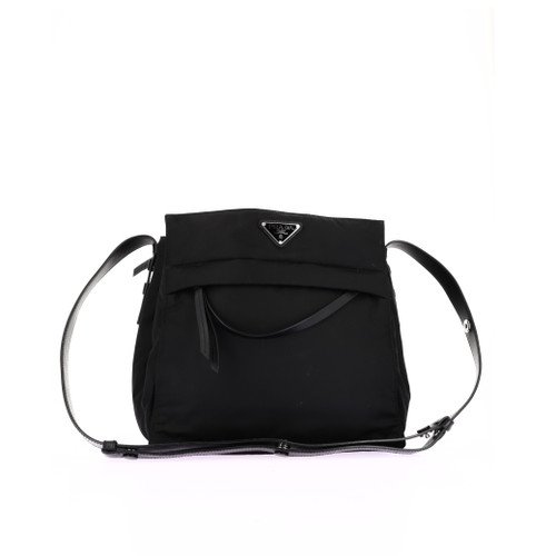 PRADA Re-Edition Bag Fabric And Leather Black Image 1