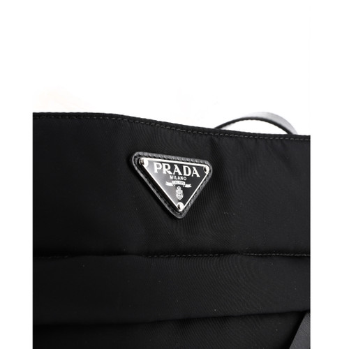 PRADA Re-Edition Bag Fabric And Leather Black Image 5