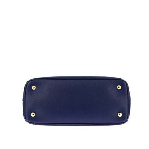 PRADA galleria Handbag Saffiano Leather Blue Image 5
