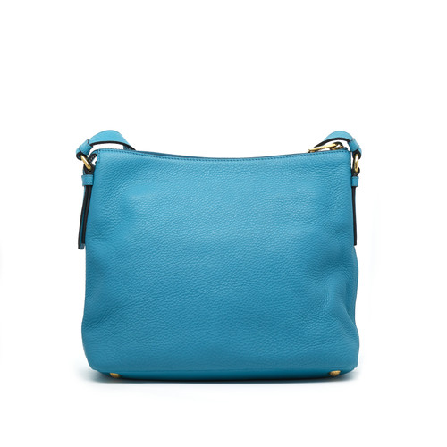 PRADA besace Leather Shoulder Bag Blue Image 4