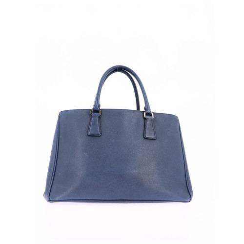 PRADA galleria classique handbag Leather Blue Image 5