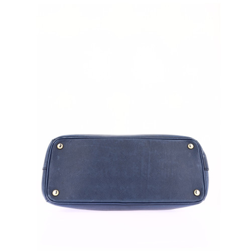 PRADA galleria classique handbag Leather Blue Image 6