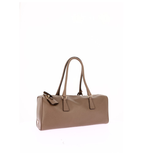PRADA Brown Leather Shoulder Bag Image 2